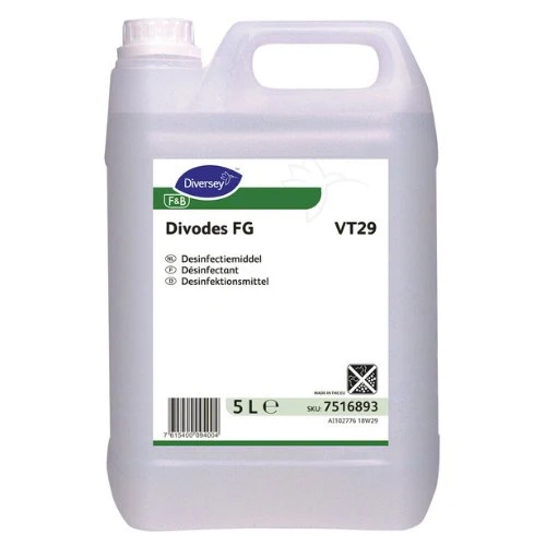 Désinfectant alimentaire Divodes FG VT29 TP2/TP4 (5L)