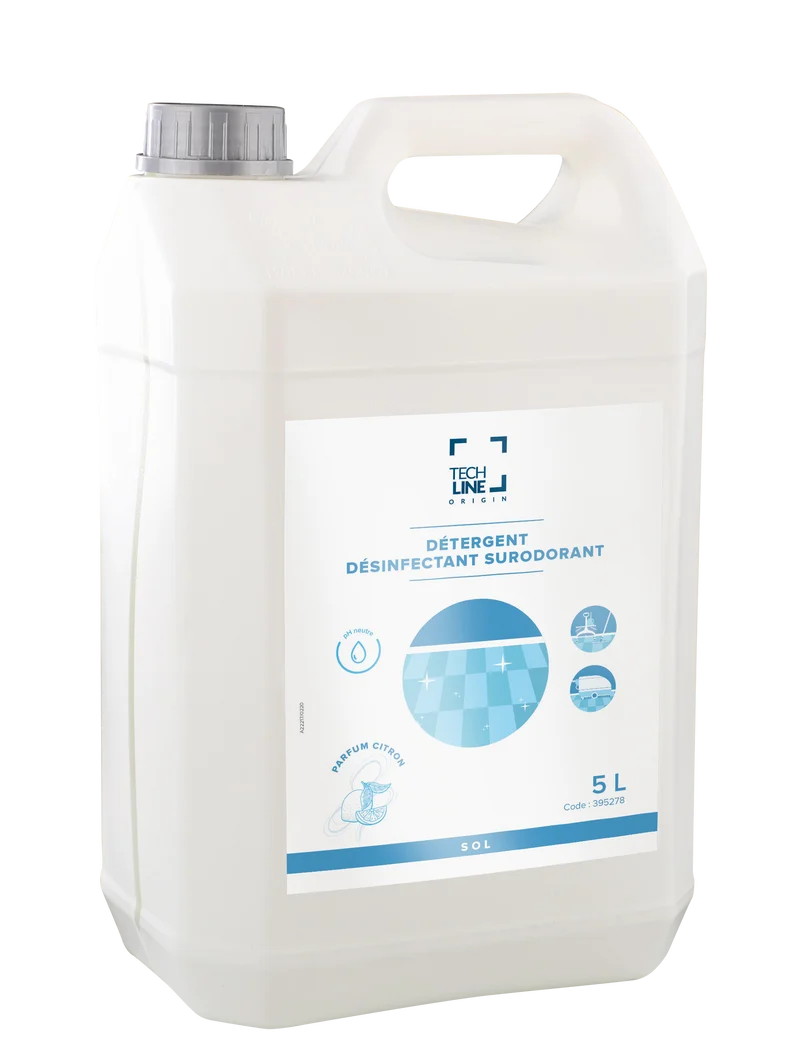 NETTOYANT DESINFECTANT SURODORANT CITRON TECHLINE 5L