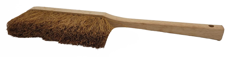 BALAYETTE 47CM FIBRES COCO MANCHE LONG BOIS