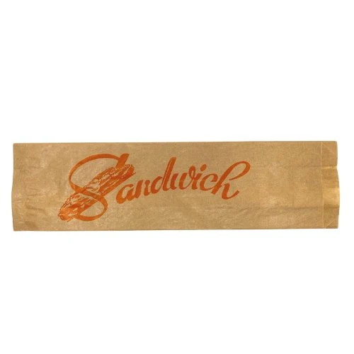 Sachet sandwich kraft rouge 40cm - 1.000 Pcs