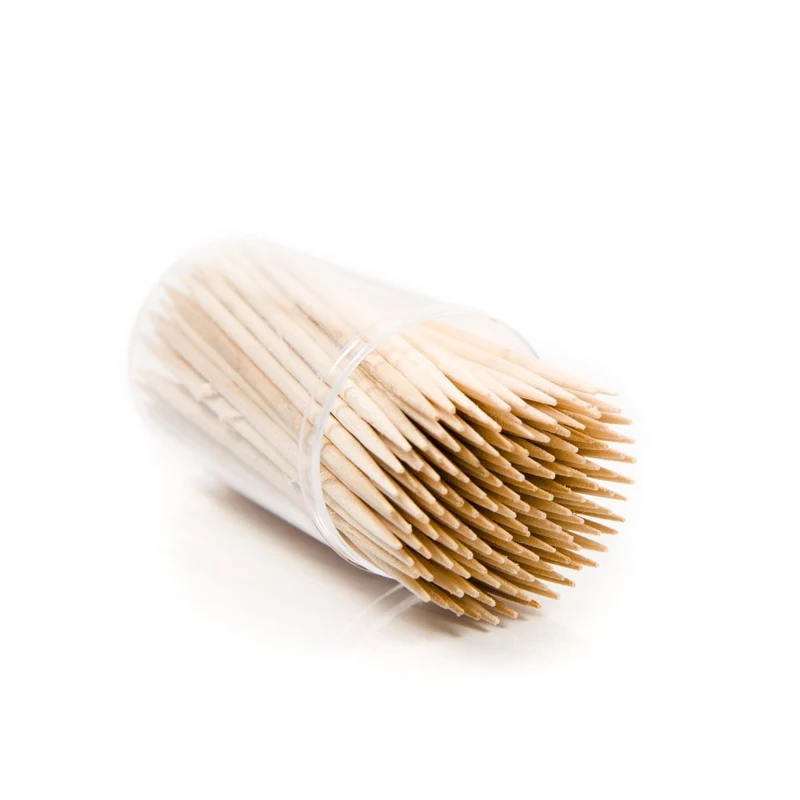 Boîte de cure-dents bois 9cm (1000pc)