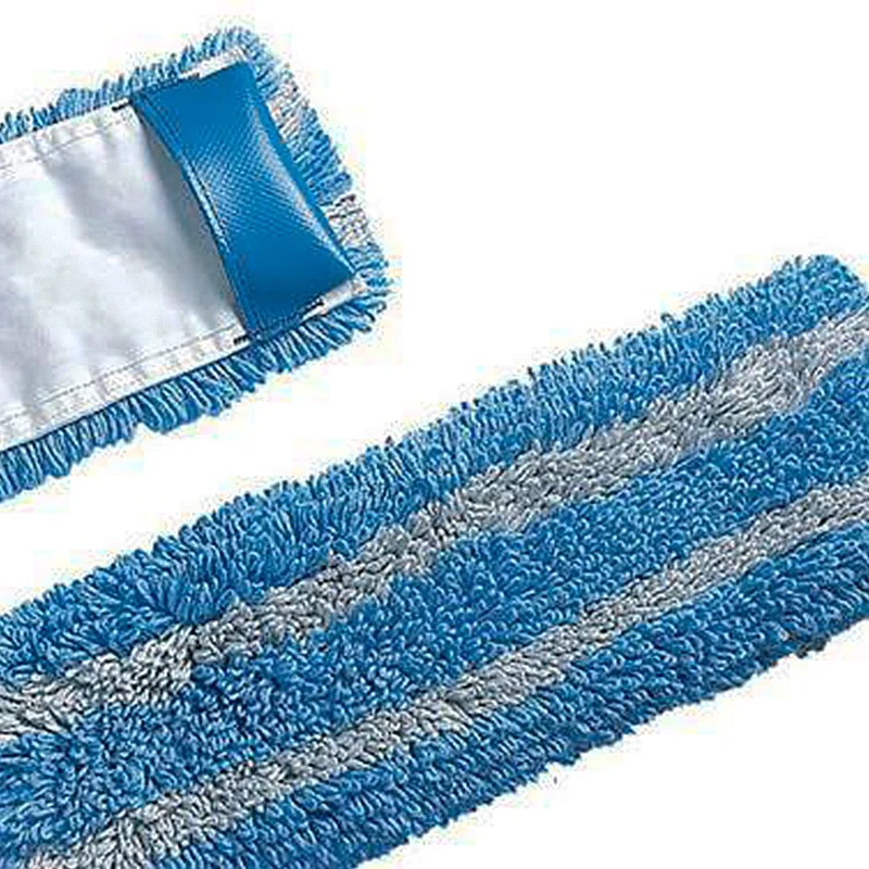 Mop PPS en microfibre bleu à poches 40 cm "microhospital"