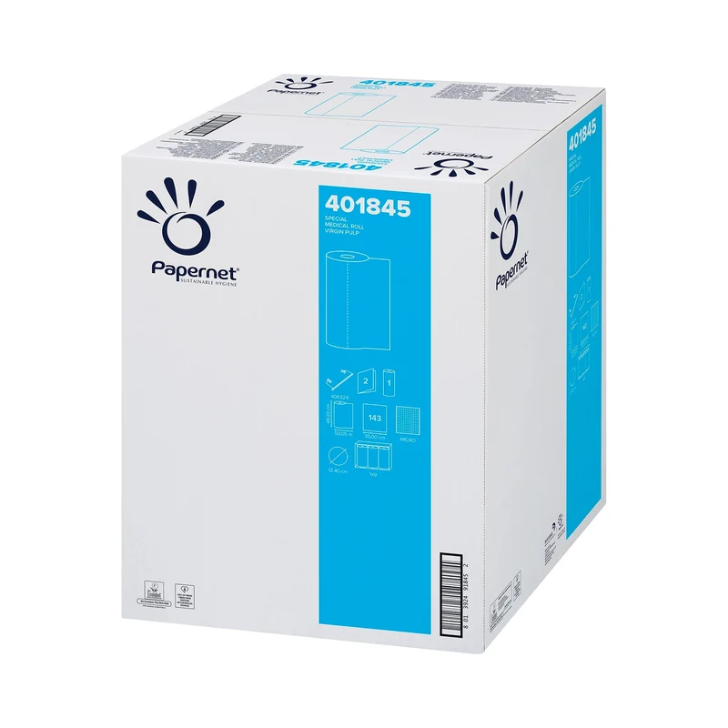 Drap d'examen papier pure ouate en rouleau - 9rlx