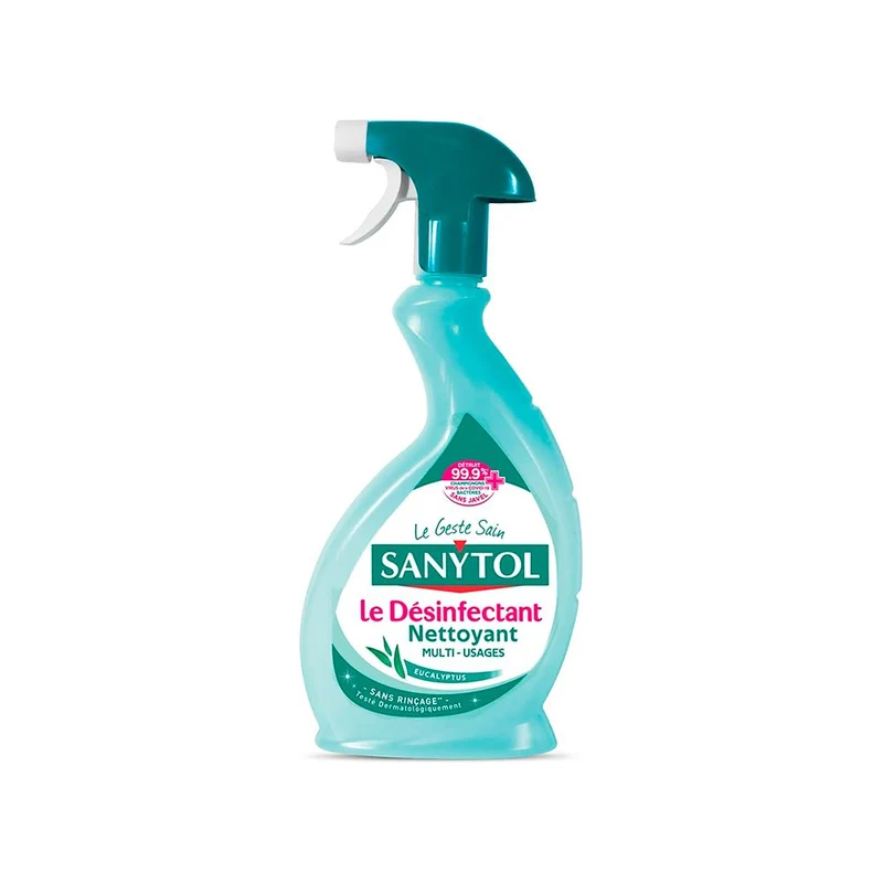 Sanytol - Désinfectant multi-usages parfum eucalyptus TP2/TP4 (500ml)