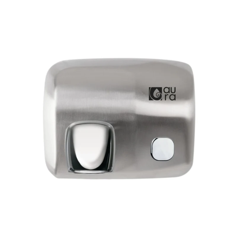 Sèche-mains inox Trail Line avec bouton - TTS