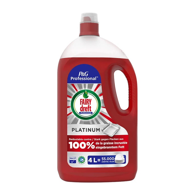 Dreft Professional Platinum – Liquide vaisselle super concentré 4L