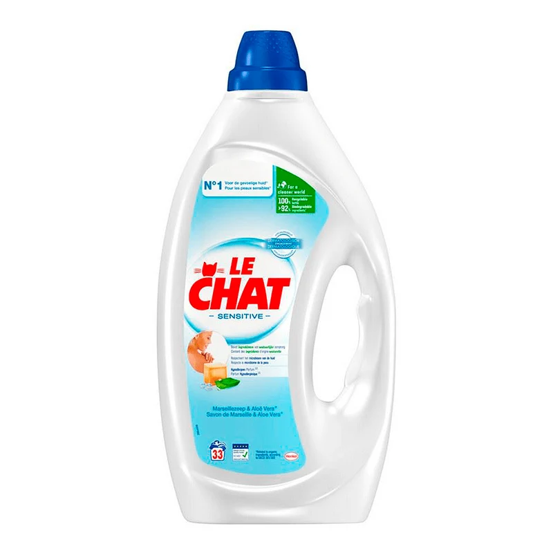 Le Chat lessive sensitive (1.44L)