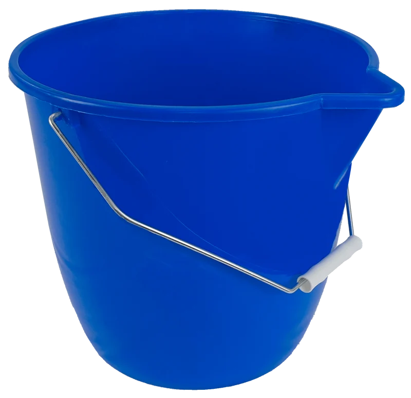 SEAU 12L ROND BLEU