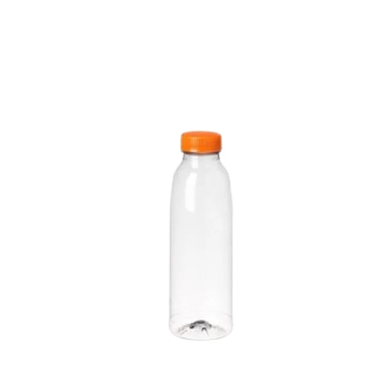 Bouteilles à jus vide PET avec capuchons