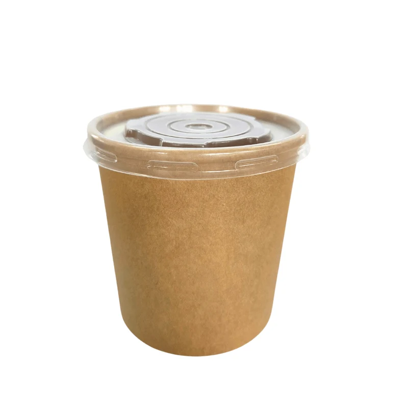 Pot kraft alimentaire 360ml chaud ou froid (500pc)