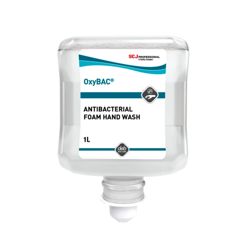 Oxybac savon mousse antibactérien recharge 1L (6pc)