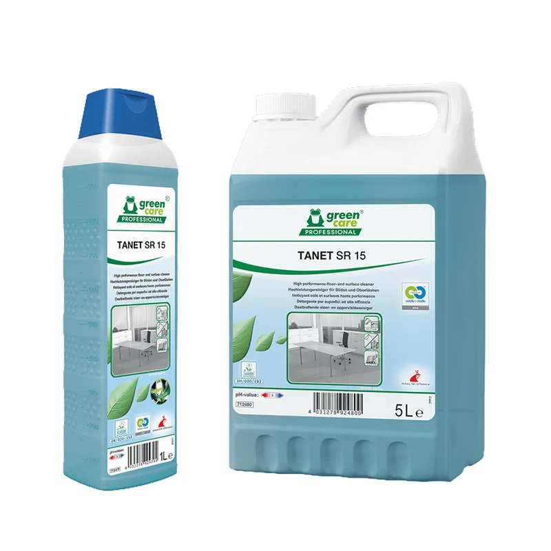TANET SR 15 - Nettoyant sols & surfaces haute performance (1L/5L)