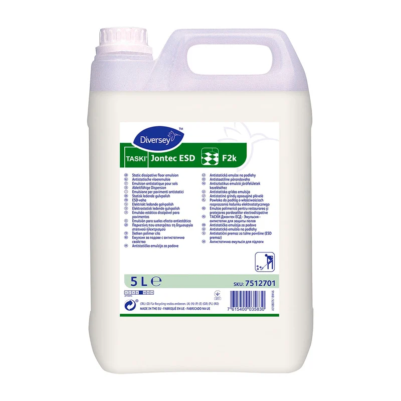 TASKI Jontec ESD Emulsion à effet conducteur pour sols antistatiques (5L)