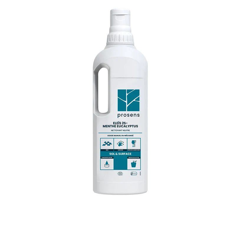NETTOYANT MULTI SURFACES ELEIS 2S MENTHE EUCALYPTUS ECOCERT 1L DOSEUR