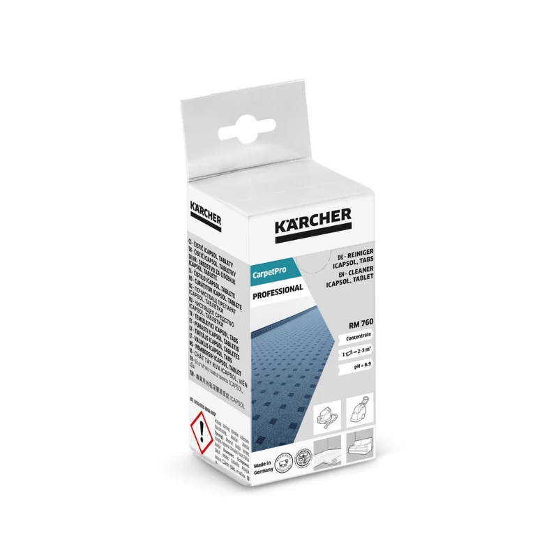 Nettoyant CarpetPro KÄRCHER iCapsol RM 760 en Tablettes (16 pastilles)