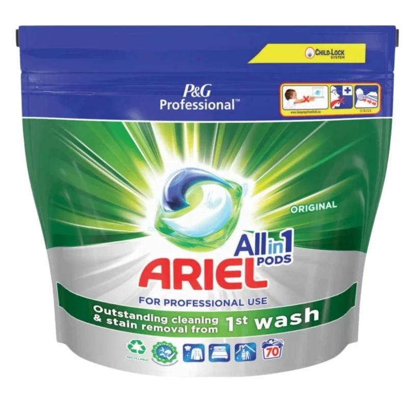 Ariel pods all in one professionnel lessive Regular (70 pièces)