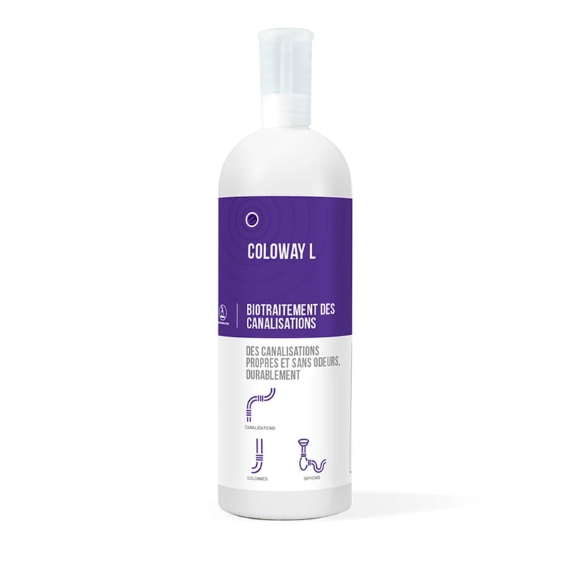 Produit stop odeurs canalisations - COLOWAY L (1L)