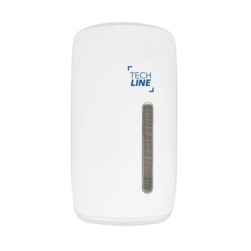 DISTRIBUTEUR DE PAPIER TOILETTE PLIÉ TECHLINE BLANC