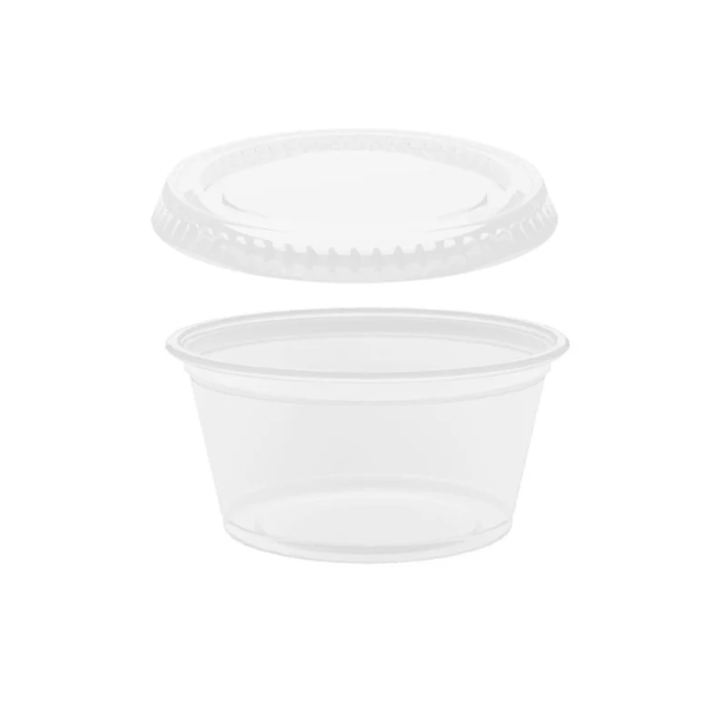 Pot à sauce pp 60ml + couvercles (2500pc)