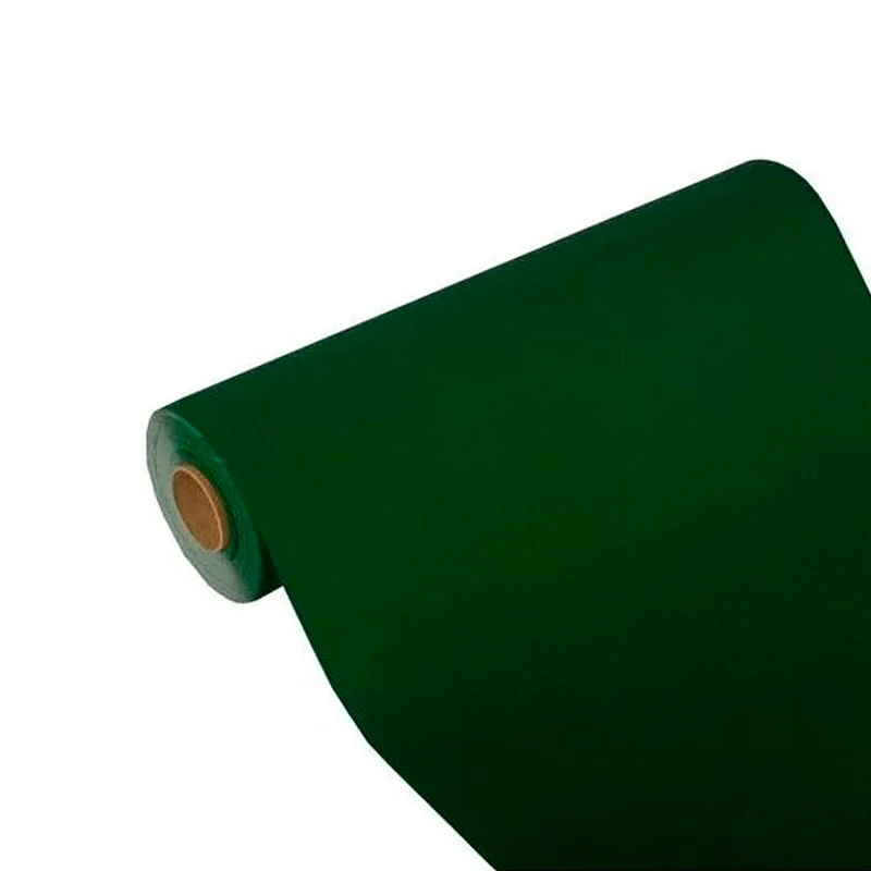 Rouleaux chemin de table vert foncé pré découper - 4 rouleaux