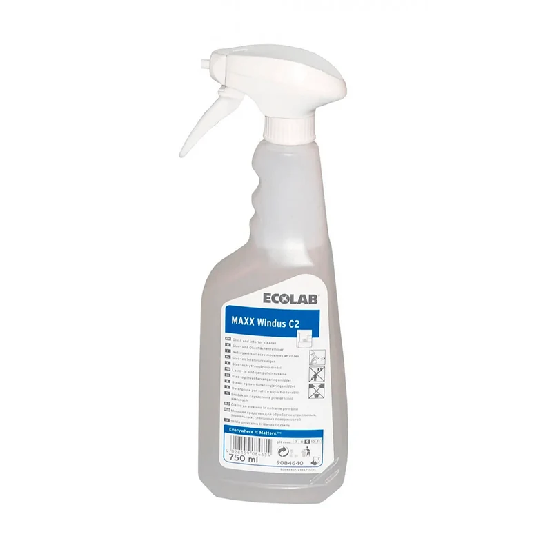MAXX Windus C2 nettoyant pour vitres & intérieures 750ml - ECOLAB