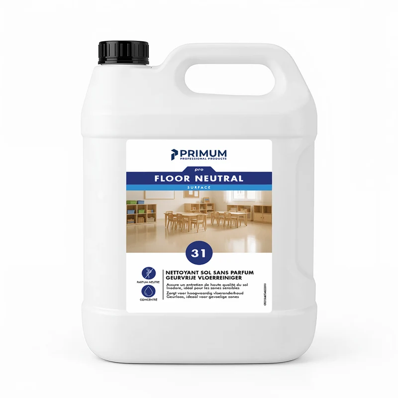Nettoyant sols sans parfum 5L - PRIMUM 31 FLOOR NEUTRAL