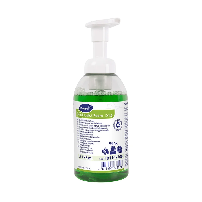 Détergent vaisselle concentré Suma Quick Foam (475ml)