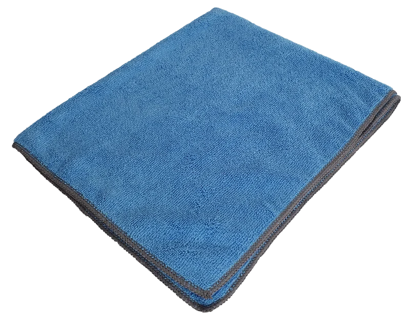 SERPILLERE MICROFIBRE BOUCLETTES PREMIUM 50X60CM BLEU X5