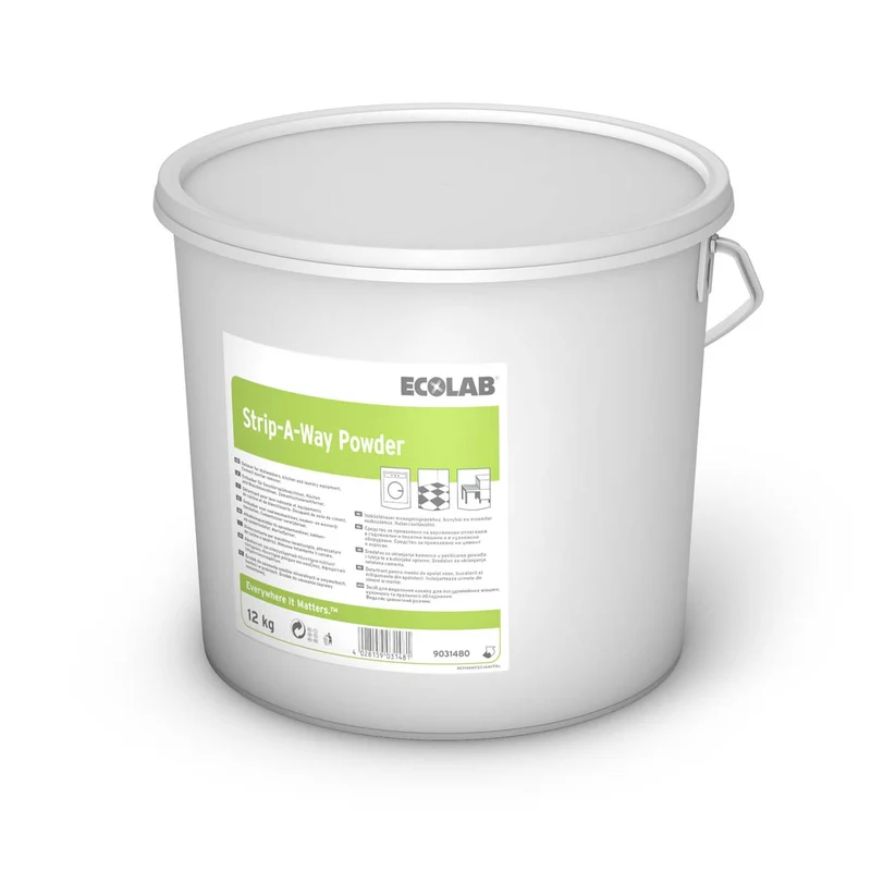 DETARTRANT POUDRE STRIP A WAY POWDER ECOLAB 12KG