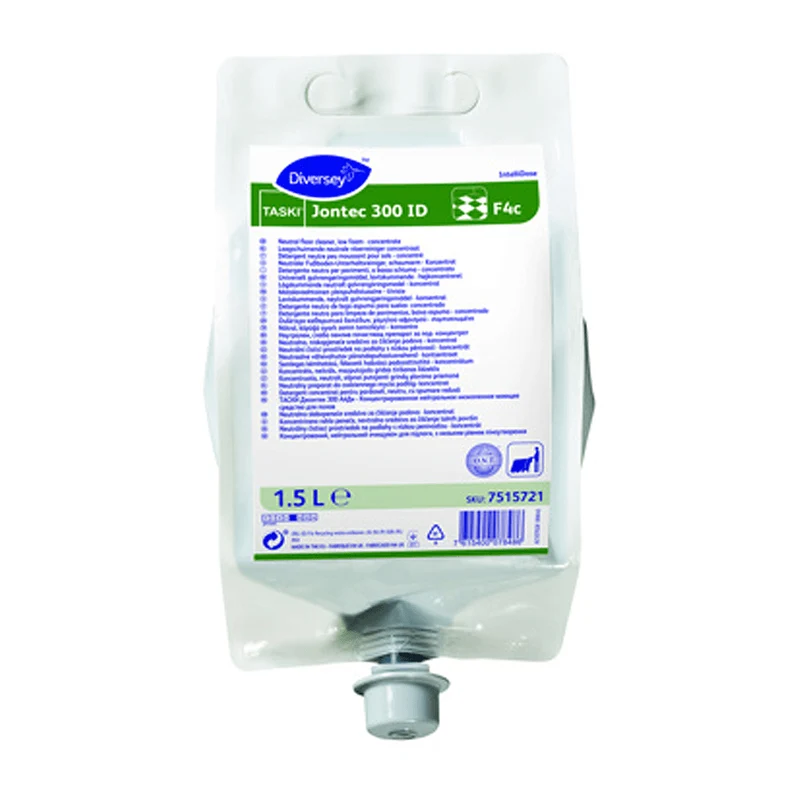 TASKI Jontec 300 ID F4c Détergent neutre peu moussant (2x1.5L)