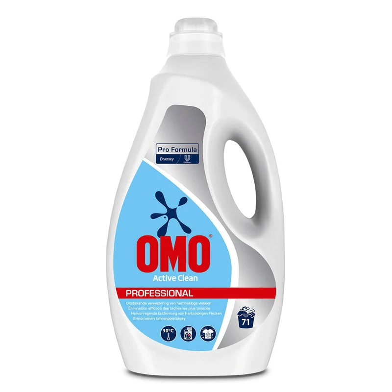 Omo Active Clean lessive liquide white 5L (pro formula)