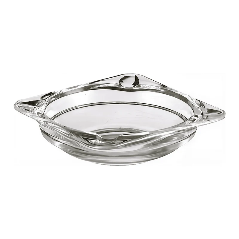 Cendrier de table en verre transparent Ø12 (12pc)