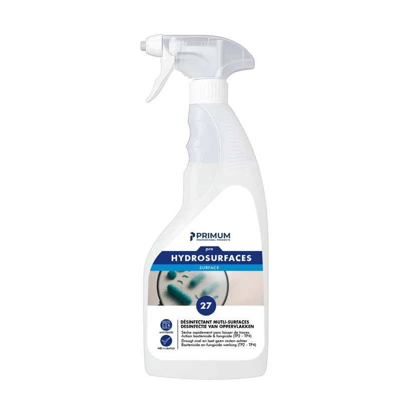 Spray désinfectant surfaces PRIMUM 27 Hydrosurfaces 750ml (TP2/TP4)