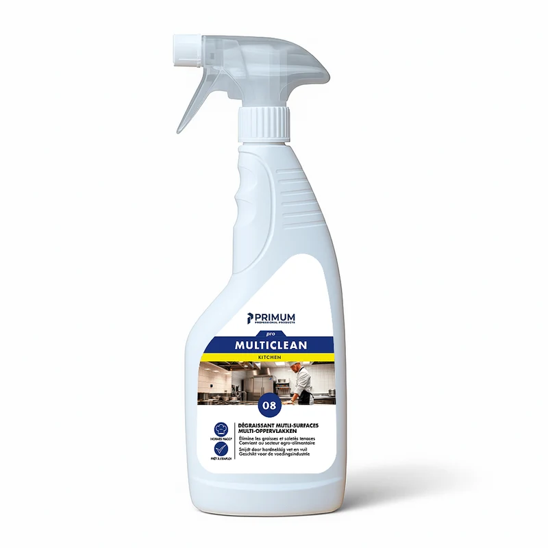 PRIMUM 08 - MULTICLEAN dégraissant multi-surfaces (750ml)