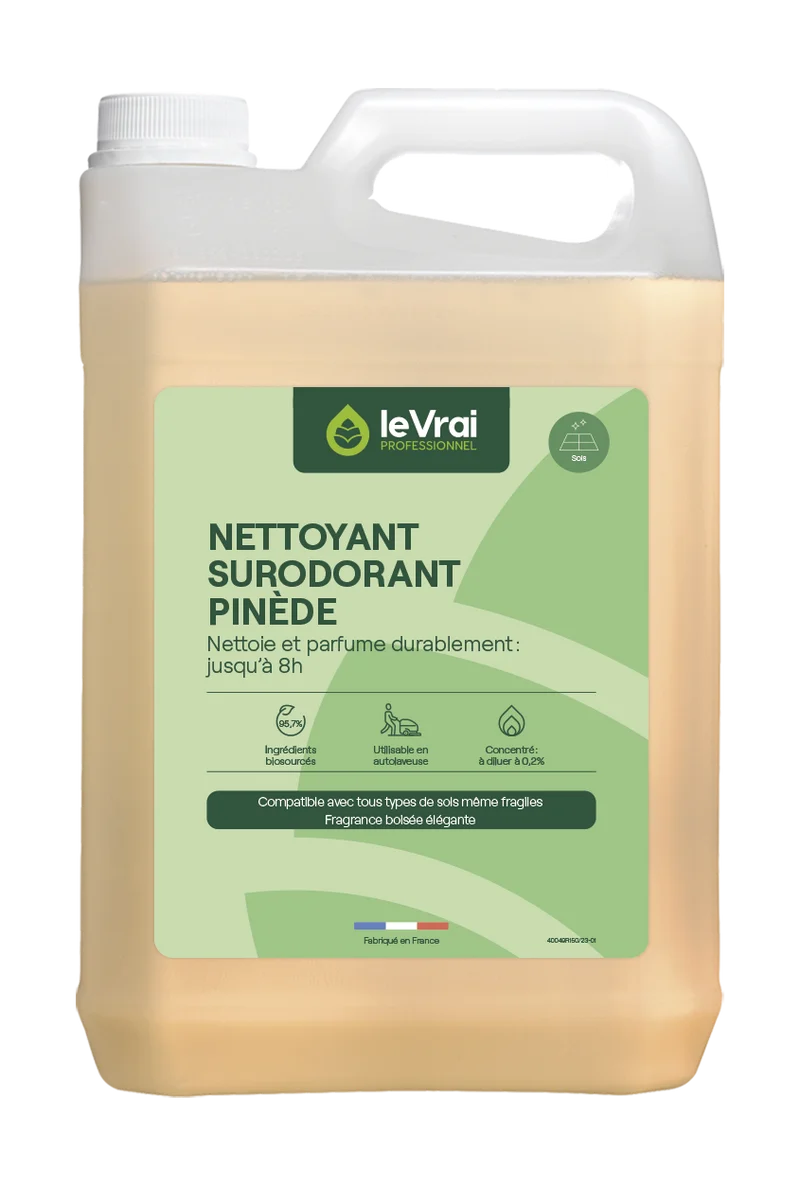 NETTOYANT SOLS PARFUMANT LE VRAI PROFESSIONNEL PINEDE 5L