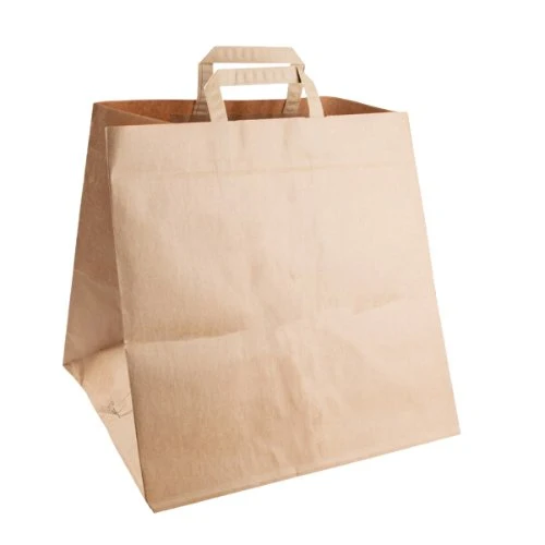 Sac en papier kraft brun 39x32x16cm - 250 Pcs
