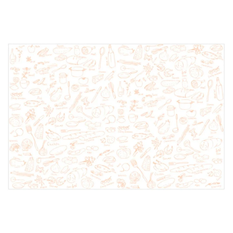 Feuilles ingraissables sandwich/burger/plateau 35X52CM - 500pcs