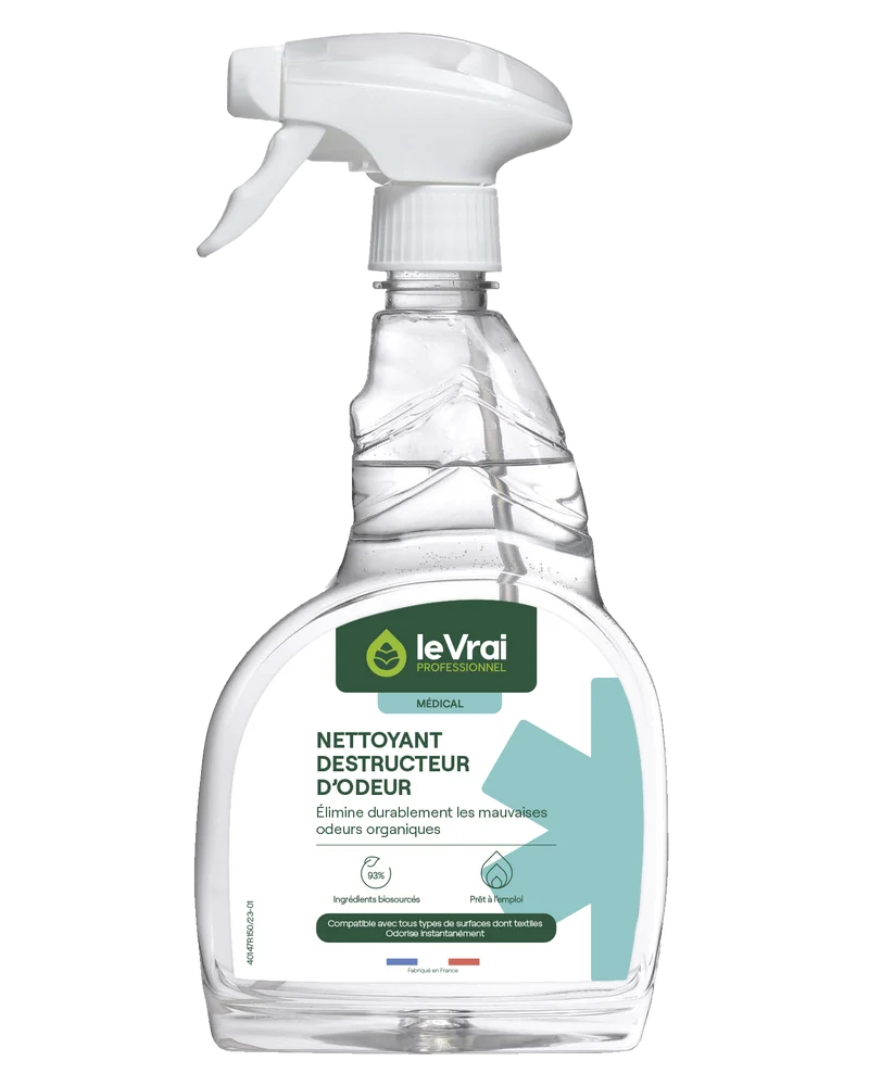 NETTOYANT DESTRUCTEUR D'ODEUR MEDICAL MENTHE 750ML