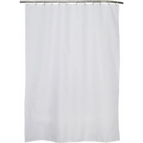 RIDEAU DOUCHE PVC 140X180CM BLANC