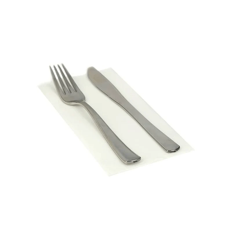 Serviettes en Cellulose 2 plis 40x40cm 1/8 - 2000Pc