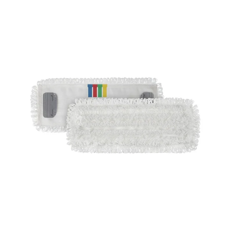 Frange languettes MicroRiccio blanche 40cm - TTS