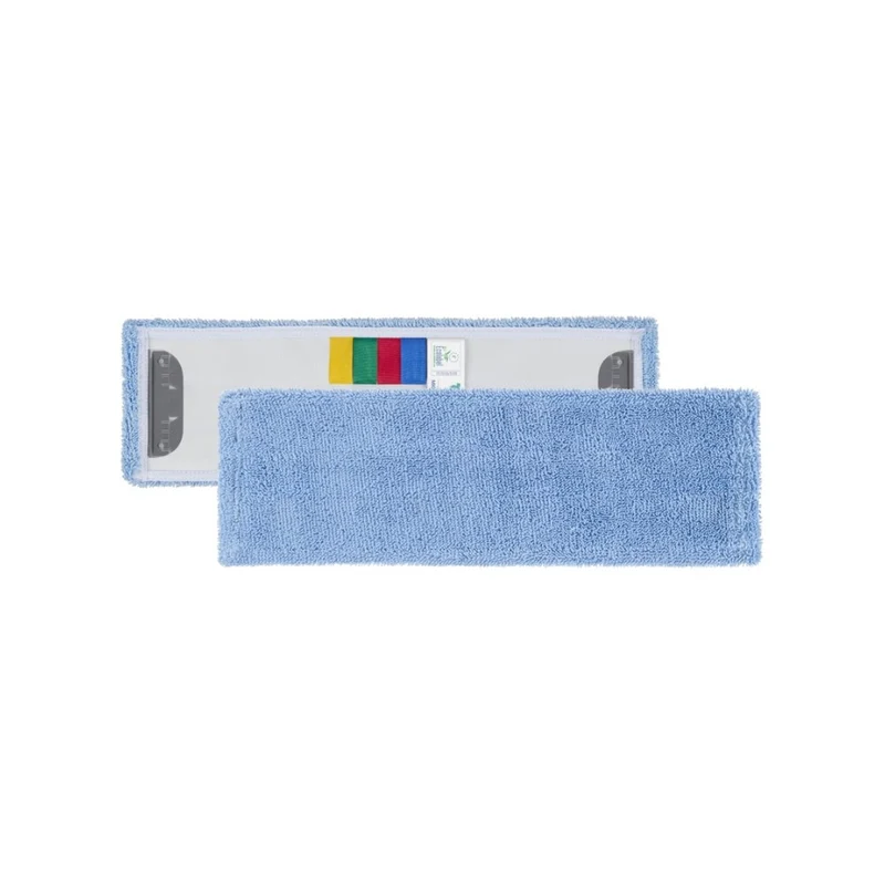 Frange languettes microfibre bleue 40cm - TTS