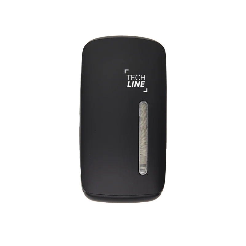 DISTRIBUTEUR DE PAPIER TOILETTE PLIÉ TECHLINE NOIR