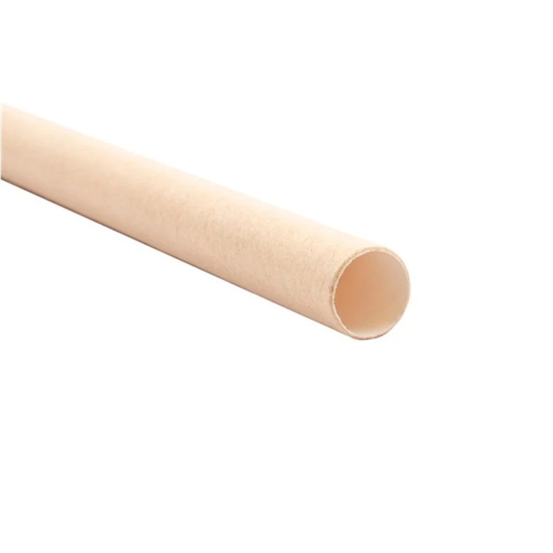 Pailles larges kraft pour bubble tea & milkshake Ø1x20cm (100pc)