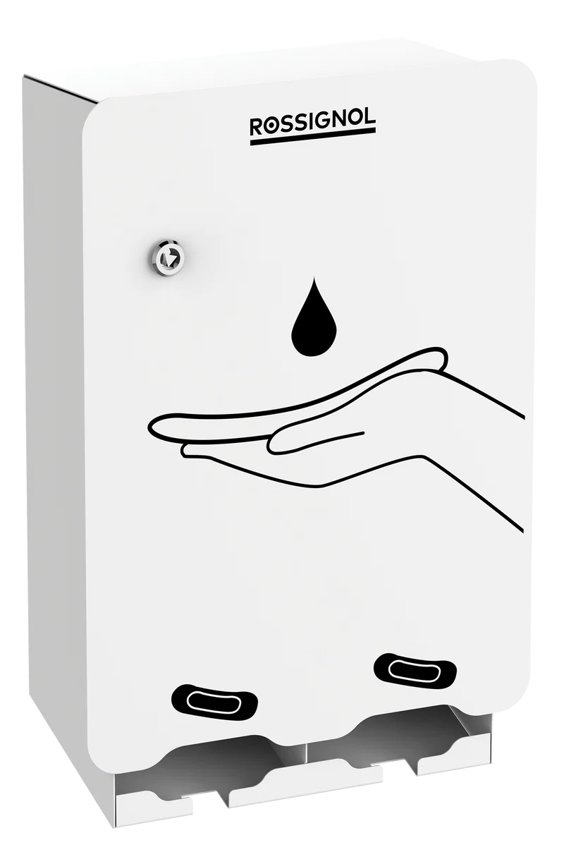 DISTRIBUTEUR DE PROTECTIONS PÉRIODIQUES GAIA BLANC