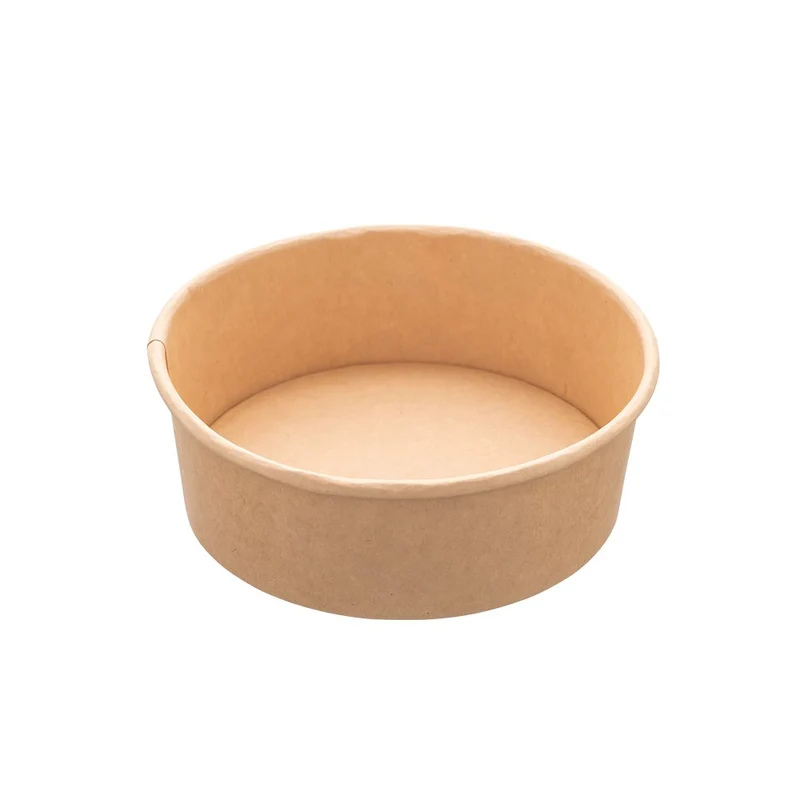 Kraft salad bowl (1300ml) sans couvercles - 300pcs