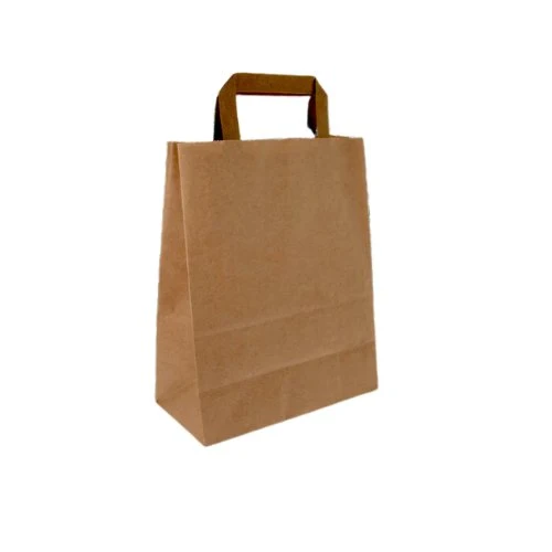 Sac en papier kraft brun 22x11x28cm - 250 Pcs