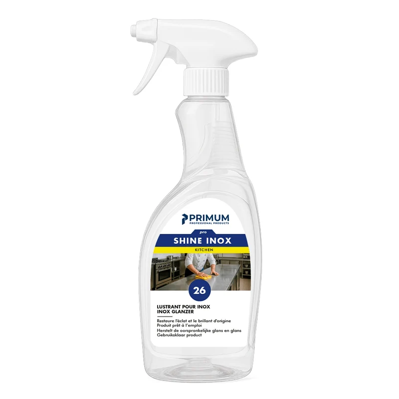 Nettoyant inox pro (500ml) - PRIMUM 26 SHINE INOX