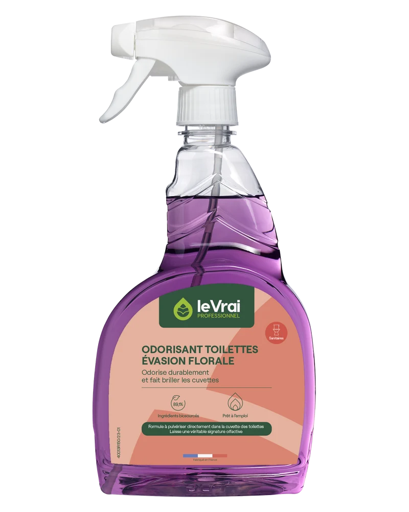 ODORISANT TOILETTES SANITAIRE EVASION FLORALE 750ML