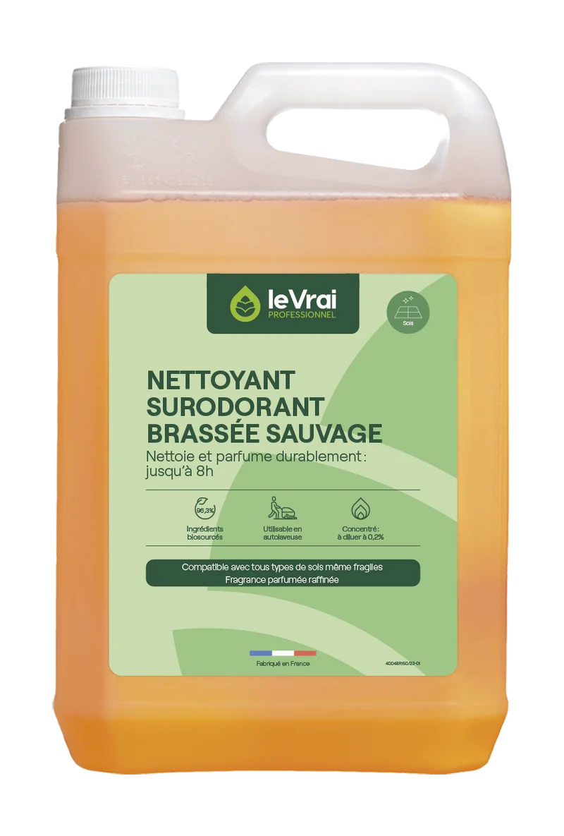 NETTOYANT SOLS PARFUMANT LE VRAI PROFESSIONNEL BRASSEE SAUVAGE 5L